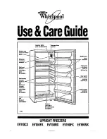 Whirlpool EV110CX Use And Care Manual предпросмотр