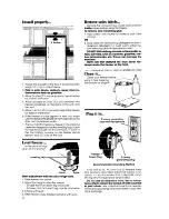 Предварительный просмотр 4 страницы Whirlpool EV110CXR Use And Care Manual