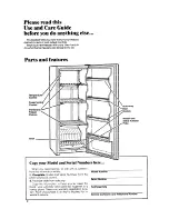 Предварительный просмотр 2 страницы Whirlpool EV110E Use And Care Manual