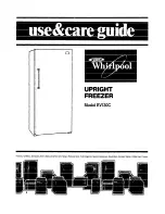 Whirlpool EV130C Use & Care Manual предпросмотр