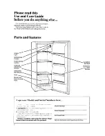 Предварительный просмотр 2 страницы Whirlpool EV130N Use & Care Manual