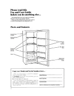 Предварительный просмотр 2 страницы Whirlpool EV150CXR Use And Care Manual