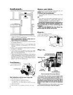 Предварительный просмотр 4 страницы Whirlpool EV150F Use And Care Manual