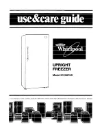 Whirlpool EV150FXR User Manual предпросмотр