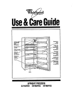 Whirlpool EV150FXS Use And Care Manual preview