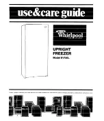 Whirlpool EV150L Use & Care Manual preview