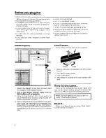 Предварительный просмотр 2 страницы Whirlpool EV150LXK Use And Care Manual