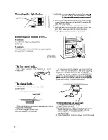 Preview for 6 page of Whirlpool EV150N Use And Care Manual