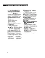 Preview for 14 page of Whirlpool EV150NXAN00 Use And Care Manual