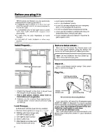 Preview for 2 page of Whirlpool EV150NXK Use And Care Manual