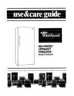 Предварительный просмотр 1 страницы Whirlpool EV15HEXP Use And Care Manual