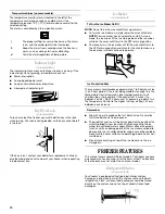 Предварительный просмотр 10 страницы Whirlpool  EV160NZTQ Use & Care Manual
