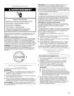 Предварительный просмотр 19 страницы Whirlpool EV160NZTQ00 Use & Care Manual