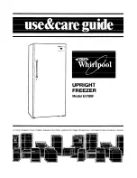 Предварительный просмотр 1 страницы Whirlpool EV190F Use And Care Manual