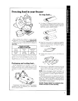 Preview for 9 page of Whirlpool EV190N Use And Care Manual