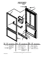 Preview for 7 page of Whirlpool EV209NBTQ00 Parts Manual