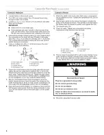 Preview for 6 page of Whirlpool EV209NBTQ01 Use & Care Manual