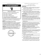 Preview for 19 page of Whirlpool EV209NBTQ01 Use & Care Manual