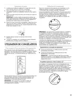 Preview for 23 page of Whirlpool EV209NBTQ01 Use & Care Manual