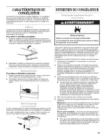 Preview for 25 page of Whirlpool EV209NBTQ01 Use & Care Manual