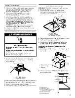 Предварительный просмотр 21 страницы Whirlpool EXTKIT18FS Installation Instructions And Use & Care Manual