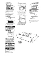 Предварительный просмотр 4 страницы Whirlpool Eyelevel Convertible Range Hood Installation Instructions Manual