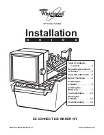 Whirlpool EZ CONNECT Installation Manual preview