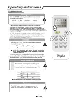 Preview for 10 page of Whirlpool Fantasia Use And Care Manual