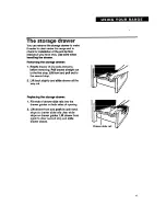 Preview for 17 page of Whirlpool FEC330B Important Instructions Manual