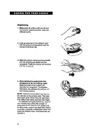 Preview for 20 page of Whirlpool FEC330B Important Instructions Manual