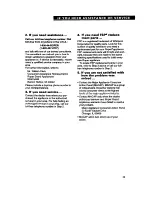 Preview for 29 page of Whirlpool FEC330B Important Instructions Manual