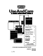 Preview for 1 page of Whirlpool FEP310B Use And Care Manual