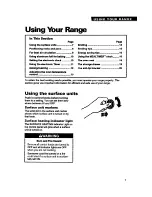 Preview for 7 page of Whirlpool FEP350Y Using Manual