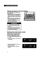 Preview for 10 page of Whirlpool FEP350Y Using Manual