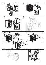 Предварительный просмотр 2 страницы Whirlpool FFWDB 864369 BV SPT Quick Start Manual