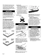 Preview for 8 page of Whirlpool FGC355V Use And Care Manual