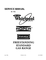 Whirlpool FGP310E N Service Manual preview