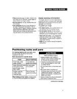 Preview for 9 page of Whirlpool FGP320A Use And Care Manual