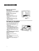 Preview for 10 page of Whirlpool FGP320A Use And Care Manual