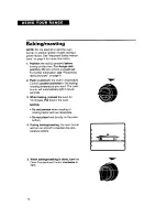 Preview for 12 page of Whirlpool FGP320A Use And Care Manual