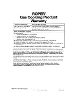 Preview for 24 page of Whirlpool FGP325A Instruction Book