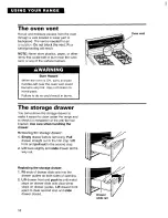 Preview for 18 page of Whirlpool FGS385B Use And Care Manual