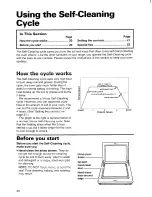 Preview for 20 page of Whirlpool FGS385B Use And Care Manual