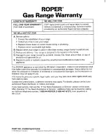 Preview for 32 page of Whirlpool FGS385B Use And Care Manual