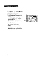 Preview for 10 page of Whirlpool FGS387Y Important Safety Instructions Manual