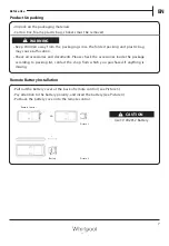 Preview for 9 page of Whirlpool FHT1200 Health & Safety, Use & Care And Installation Manual