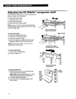 Предварительный просмотр 10 страницы Whirlpool Freezer Refrigerator Use And Care Manual