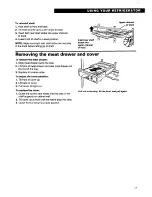 Предварительный просмотр 11 страницы Whirlpool Freezer Refrigerator Use And Care Manual