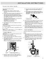 Предварительный просмотр 11 страницы Whirlpool FRENCH DOOR BOTTOM MOUNT REFRIGERATOR Use & Care Manual