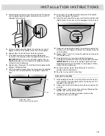 Preview for 13 page of Whirlpool FRENCH DOOR BOTTOM MOUNT REFRIGERATOR Use & Care Manual